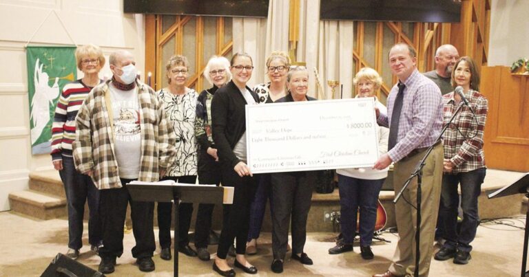 First Christian Church items hundreds to Valley Hope – atchisonglobenow.com