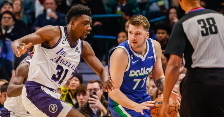 Luka Doncic, Christian Wooden outduel LeBron James’ Lakers on historic Christmas for Mavs