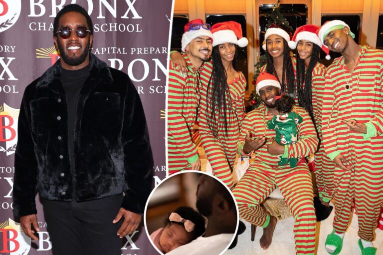 Sean ‘Diddy’ Combs reveals child Love’s face for first time