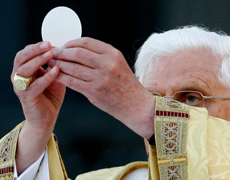 Love for liturgy was the start and finish of Pope Benedict’s life