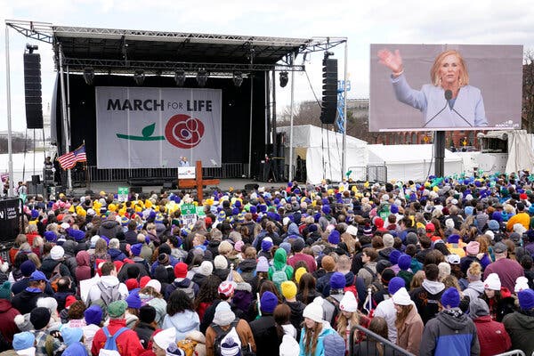 After Roe Resolution, March for Life Kicks Off in Washington – The New York Occasions