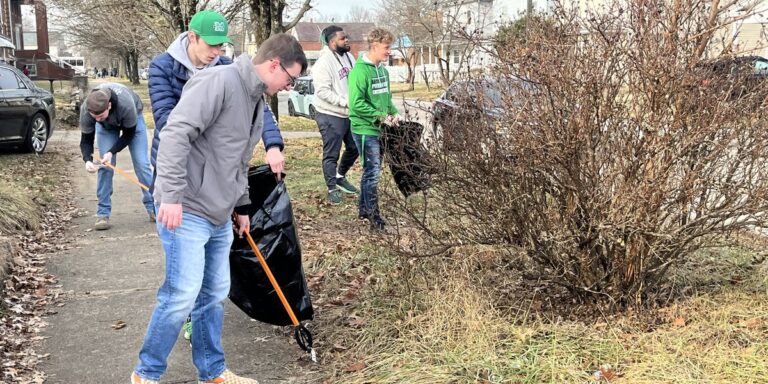Marshall College college students maintain group cleanup to have a good time Dr. Martin Luther King Jr. Day of Service